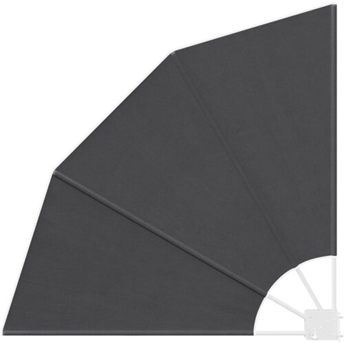 vidaXL Zaslon za privatnost na balkonu Crna 115 x 115 cm tkanina Cene