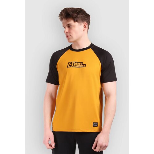 Horsefeathers Spike Jersey sunflower / black Cene