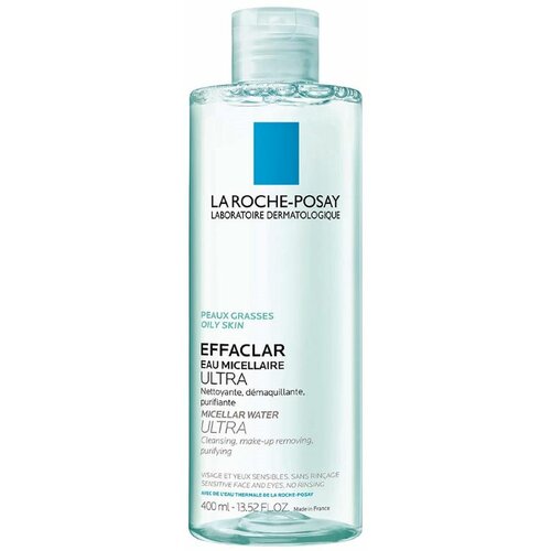 La Roche Posay effaclar micelarna voda za čišćenje kože i uklanjanje šminke, masna i osetljiva koža, 400 ml Cene