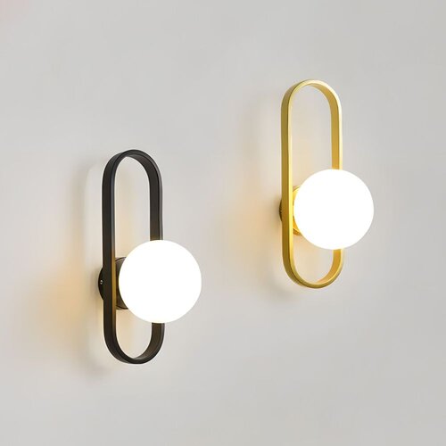 Toolight Zidna Svjetiljka APP1756-1W Brush Gold White Slike