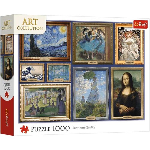 Trefl Art Collection: Zbirka umjetničkih remek-djela puzzle od 1000 dijelova - Slike