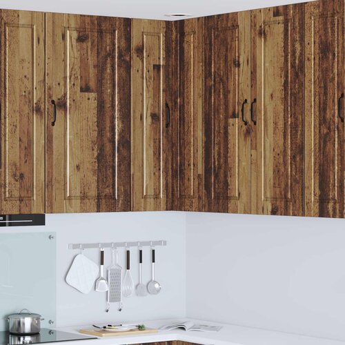  Zidni kutni ormar Staro drvo 57 x 57 x 100 cm Konstruirano drvo Cijene