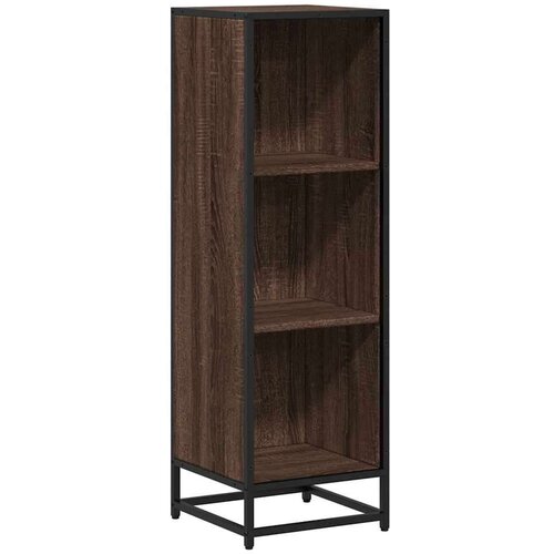 vidaXL Ormarić za knjige boja smeđeg hrasta 33,5x33x107,5 cm drveni Cene