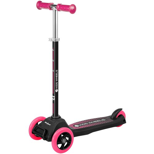  Zložljiv otroški trikolesni skiro KIDS WHEELS roza Cene