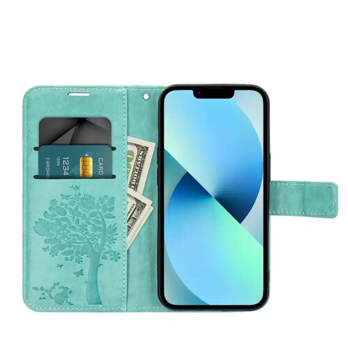 Mezzo Book etui za SAMSUNG GALAXY A13 4G tree green Slike