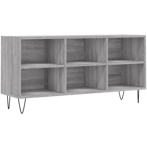 vidaXL TV omarica siva sonoma 103,5x30x50 cm inženirski les, (20914417) Cene