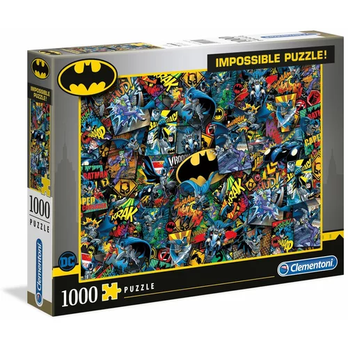 Clementoni dc comics batman impossible puzzle 1000pcs
