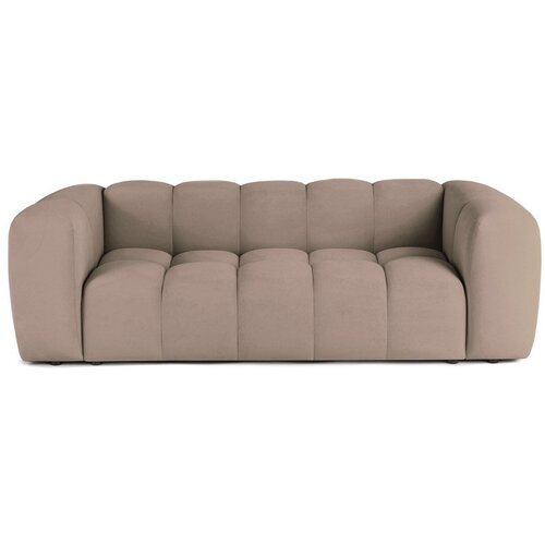 Bonami Selection Smeđe-siva baršunasti sofa 225 cm Cube – Cijene