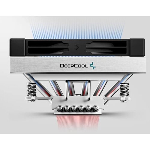 DeepCool AN600 Processor Air cooler 12 cm Aluminium, Black 1 pc(s) Slike