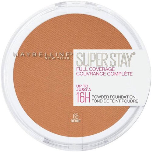 Maybelline Rdečila &amp;amp; pudri Superstay 16H Puder Foundation - 65 Coconut Kostanjeva Slike