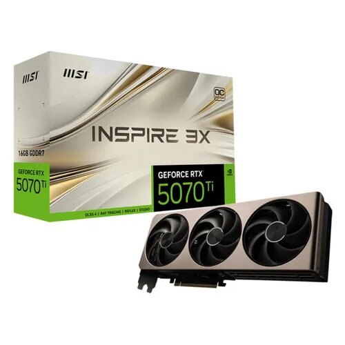 MSI VGA RTX 5070TI 16G INSPIRE 3X OC +, (01-0001394527) Cijene
