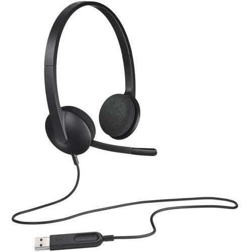 Logitech H340 Corded Headset - BLACK - USB Cijene