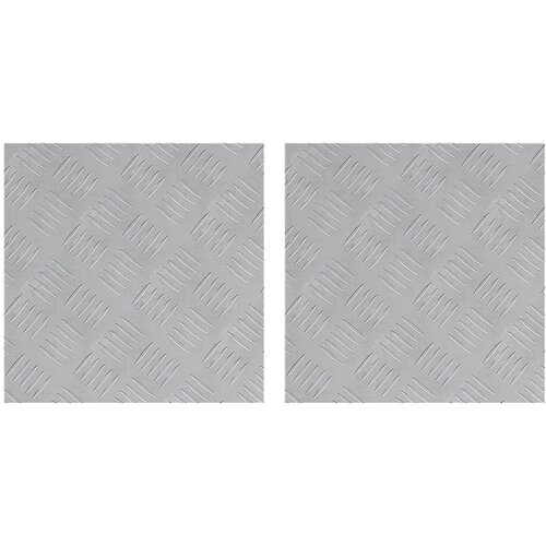 vidaXL Aluminijaste protizdrsne plo&scaron;če, 2 kosa, 40x40 cm, (22014843) Cene