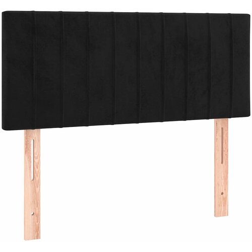 Box spring krevet s madracem crni 90x200 cm bar&amp;scaron;unasti Slike