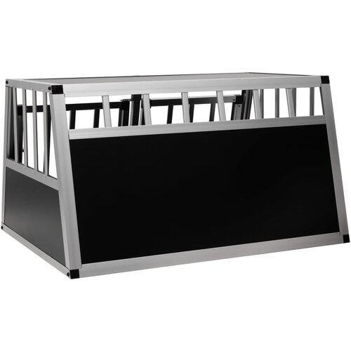  Kavez za pse s dvostrukim vratima 89 x 69 x 50 cm Slike