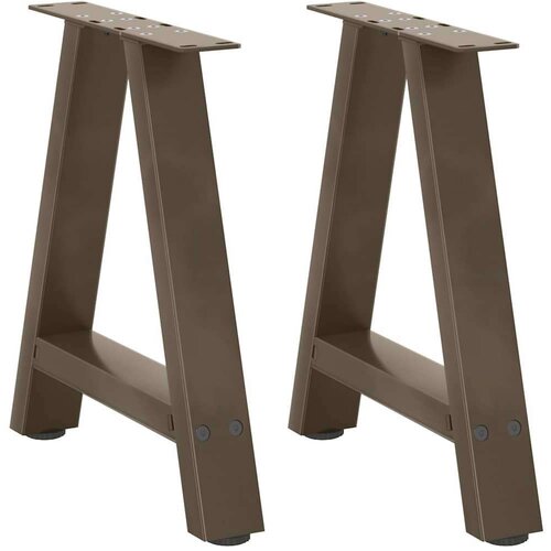  Noge za klub stolić A-oblika 2 kom 50 x (42-43) cm čelik - Prirodna 50 x (42-43) cm 1 Cijene