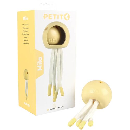 Laroy Group petit chew toy milo yellow - gumena igračka za žvakanje za pse (žuta) Cene