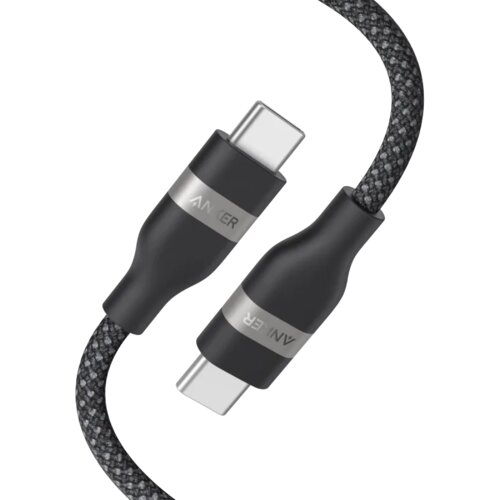 Anker Zolo ojačani kabl USB-C na USB-C 240W, 0.9m, Crni Slike