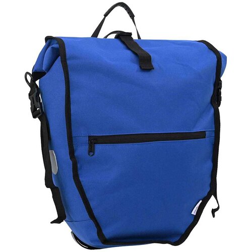 VidaXL Biciklistička torba za nosač 25 L Plava 32.5 x 17 x 57 cm Slike