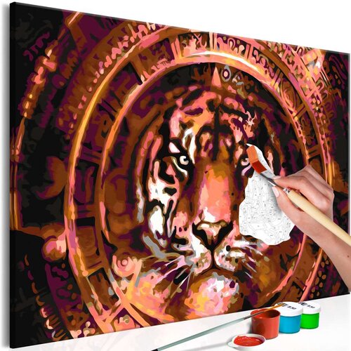  Slika za samostalno slikanje - Tiger and Ornaments 60x40 Cijene