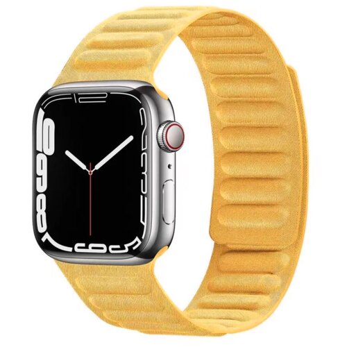 apple watch magnetic link yellow 42/ 44/ 45mm Slike