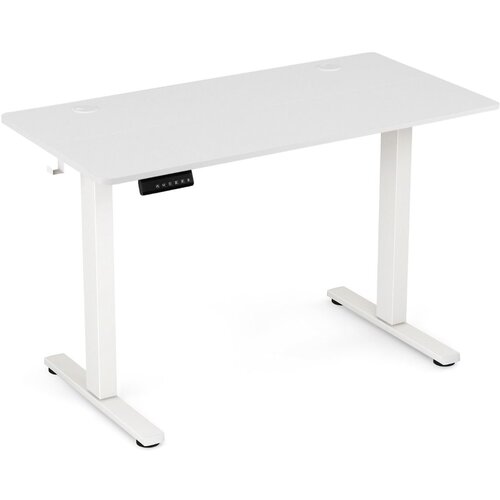 Costway Vi&amp;scaron;insko nastavljiva električna pisalna miza rjave barve 120 x 60 x 73 - 122 cm, (5000194709) Slike