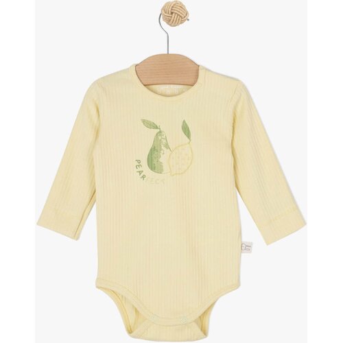 Just kiddin baby bodi z dolgimi rokavi ribbed pear Cene