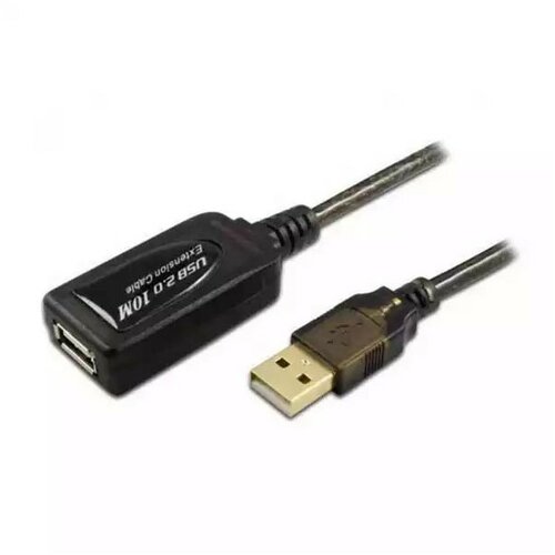 Kabl USB A - USB A m/f produžni sa pojačivačem 10m Slike