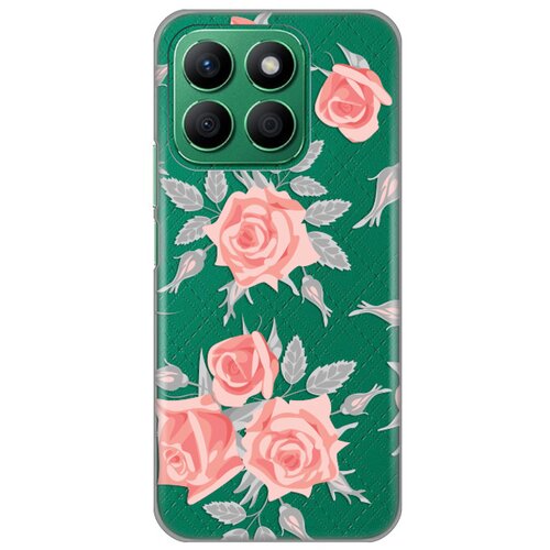 torbica silikonska print skin za honor X8b elegant roses Slike