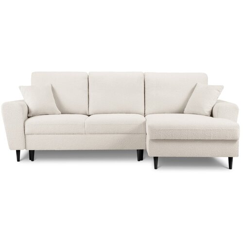 Cosmopolitan Design Bež sklopiva/s prostorom za odlaganje kutna garnitura od bouclé tkanine (s desnim kutom/s ležaljkom) Kyoto – Cijene