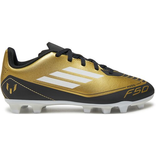 Adidas Kopačke za dečake F50 Club FxG Messi, Crno-zlatne Cene