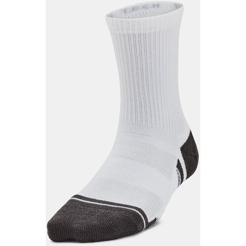 Under Armour Socks Y UA Perform Tech 3p Crew-WHT - Unisex Slike