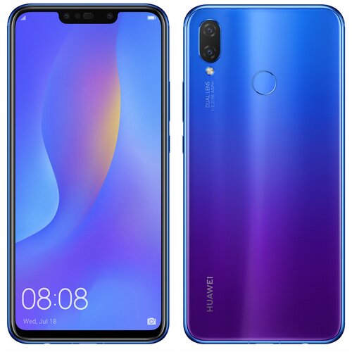Ecofone Obnovljeno - znaki rabe - P smart+ 2018 vijolicen 64 GB dual sim, (5000033804) Slike