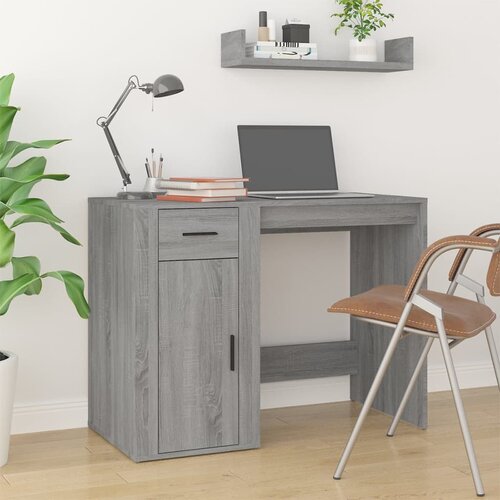 vidaXL Radni stol boja hrasta sonome 100x49x75 cm konstruirano drvo Cijene