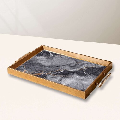 Aberto Design Poslužavnik TPEA10044 50 x 29 x 3.5 cm, Šareni Cene