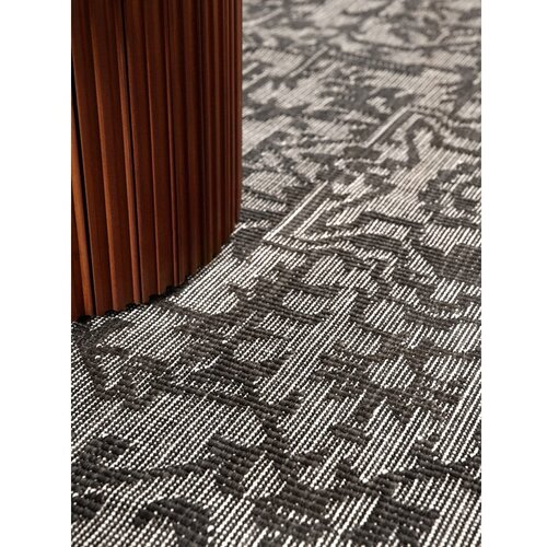 NORTHRUGS Črno-bela notranja in zunanja preproga 160x230 cm Duet Kona &amp;ndash; Slike