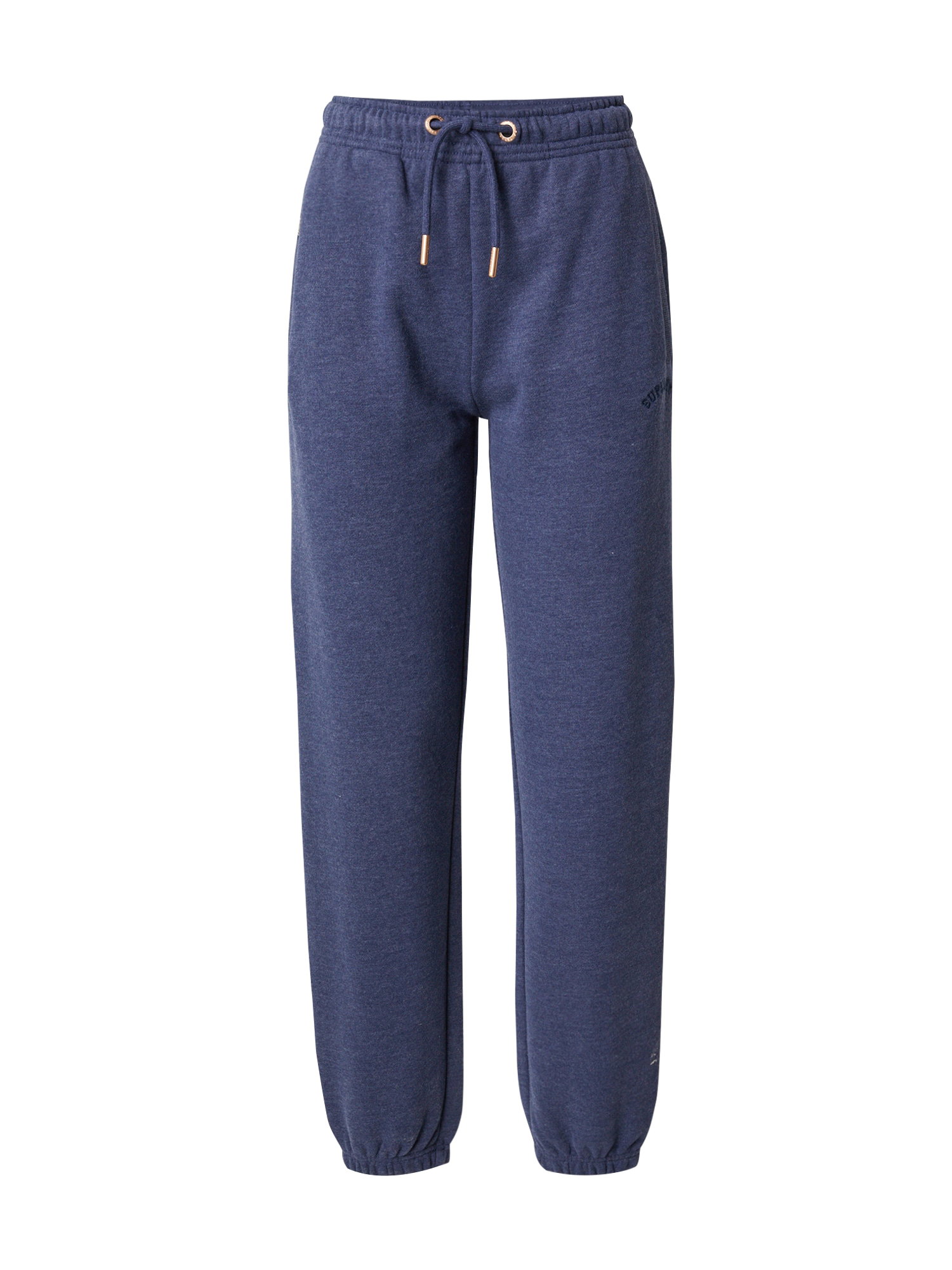 Superdry Hlače 'ESSENTIAL' progasto modra Cene