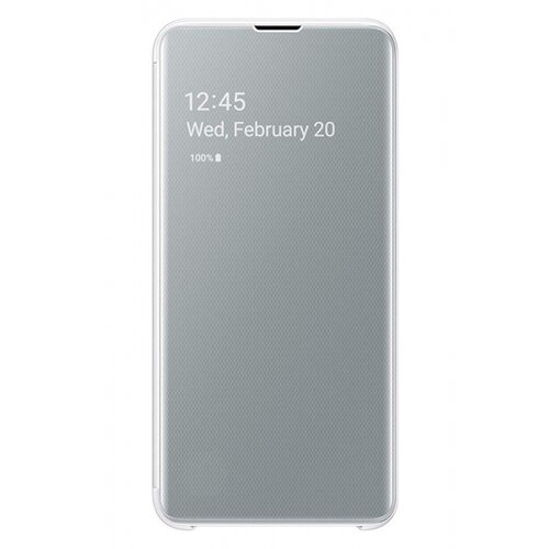 Samsung original torbica Clear View EF-ZG970CWE za Galaxy S10e G970 - bela Cene