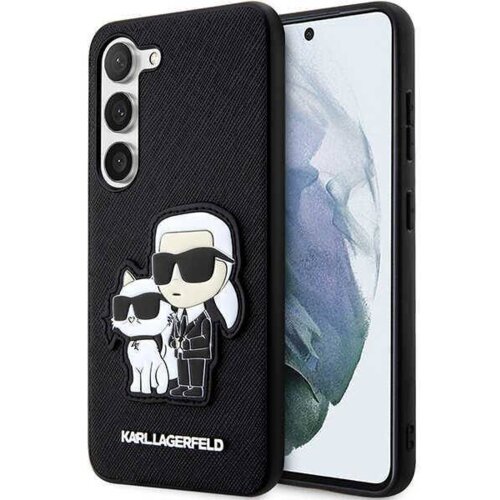 Karl Lagerfeld KLHCS23SSANKCPK za samsung galaxy S23 5G črna za&amp;scaron;čita - iml nft full bodies Slike