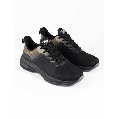 DK Men's Sports Shoes Black Slike
