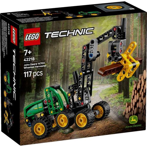 Lego Technic John Deere 1470H Wheeled Harvester 42218 Slike