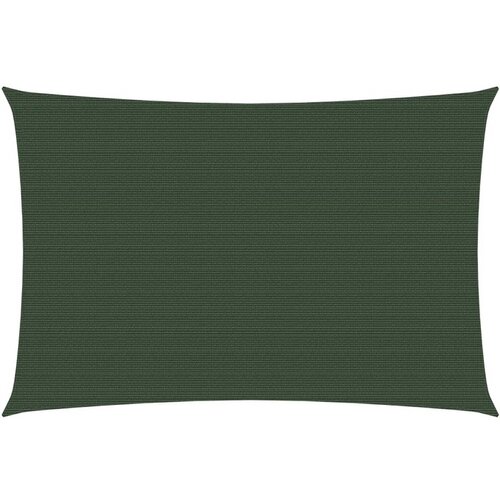 vidaXL Jedro za za&scaron;titu od sunca 160 g/m&sup2; tamnozeleno 2 5 x 4 5 m HDPE Cijene