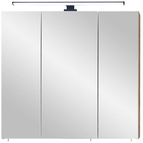 Pelipal Rjava stenska kopalniška omarica z ogledalom 75x70 cm Set 374 - Pelipal Cene
