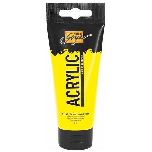 Akrilna boja Solo Goya Acrylic 100 ml | 47 Fluorescent Yellow Slike