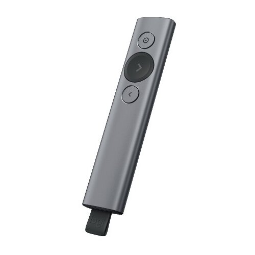 Logitech Presenter Spotlight, brezžični, USB, siva Cene