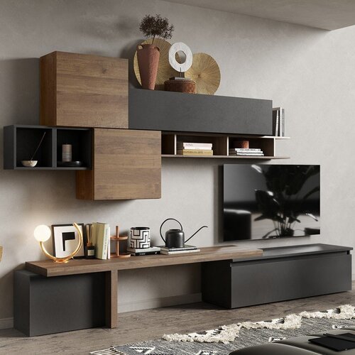 LC Mobili Modularna TV stena z vise�imi policami INFINITY 2.0 900028 Cene