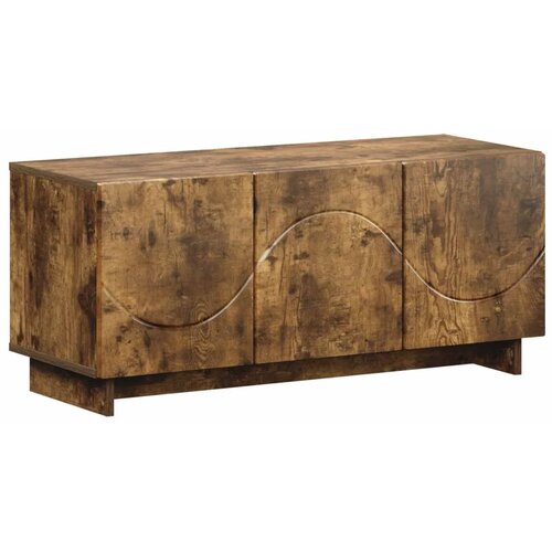  TV stalak 90 x 34 5 x 40 cm Dimljeni hrast Konstruirano drvo - Dimljeni hrast 90 x 34 5 x 40 cm Slike