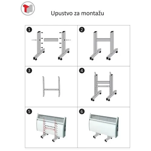  Podni nosač/nogare za konvektor BOSCH