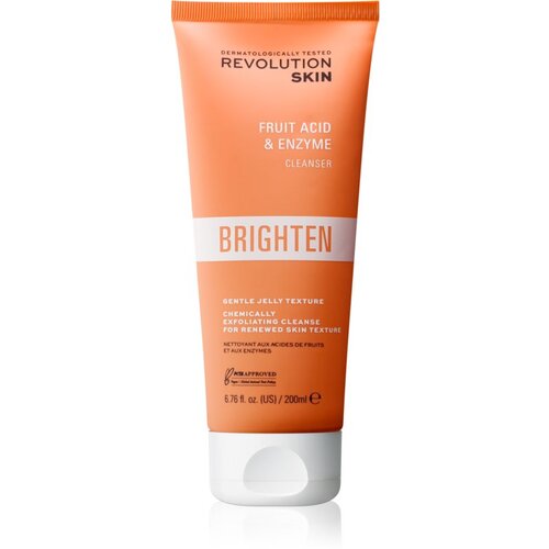 Revolution Brighten Fruit Acid & Enzyme posvjetljujući gel za čišćenje s AHA Acids 200 ml Cijene
