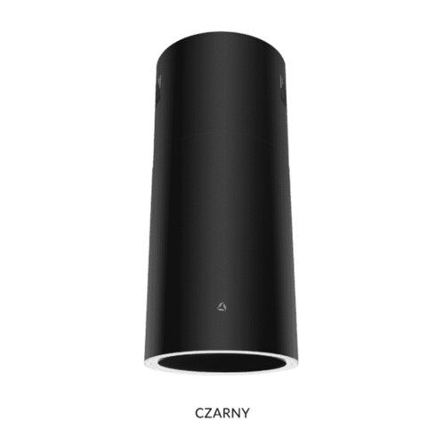 CIARKO DESIGN otočna napa TUBUS W LONG CRNA Slike